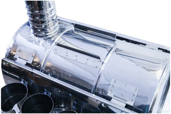 Печь походная Век Вепрь-2 с шарнирным экраном