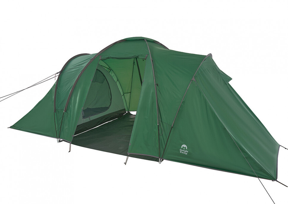 Палатка "Toledo Twin 6" Jungle Camp, зеленый
