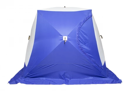 Палатка зимняя КУБ 1 (трехслойная) дышащая