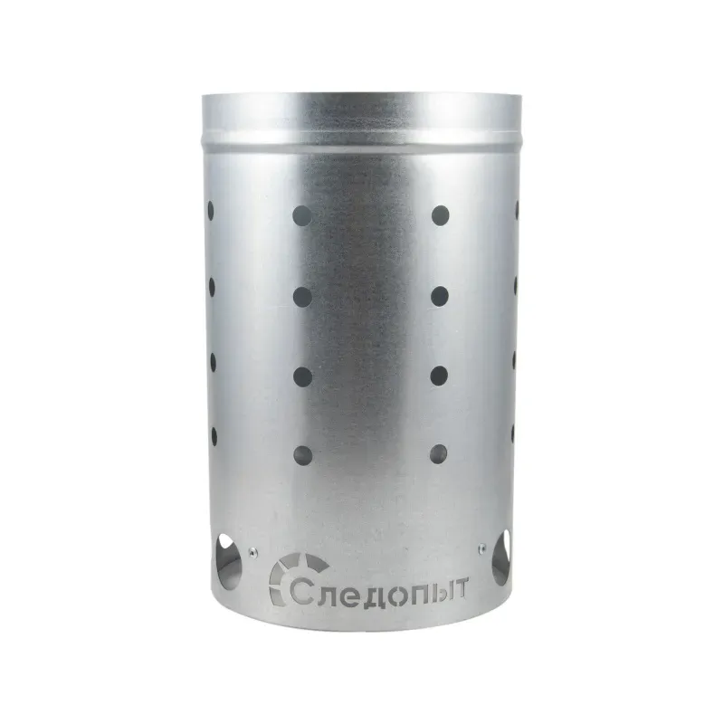 Стартер для быстрого розжига угля 5 л, оцинкованная сталь, СЛЕДОПЫТ 