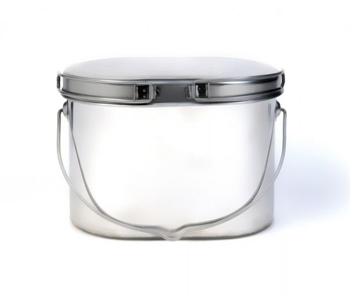 Котелок низкий 2,2 л крышка с ручками Роза Ветров