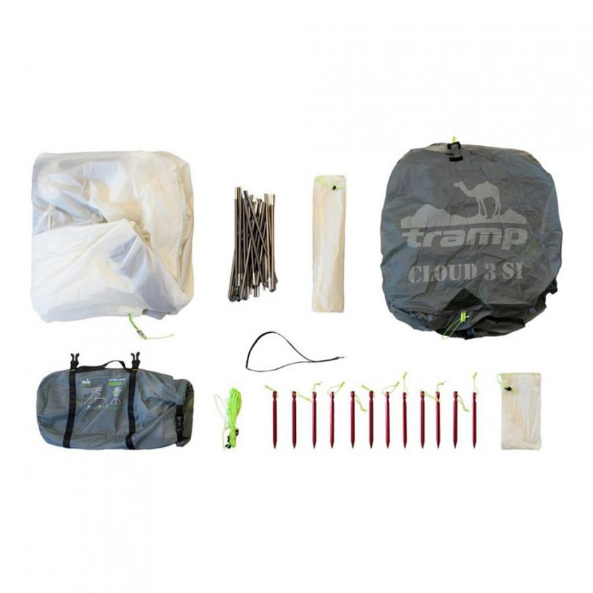 Палатка Tramp Cloud 3 Si, серый