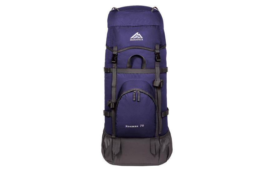 Рюкзак МАНАРАГА Конжак-70 V3, синий-серый