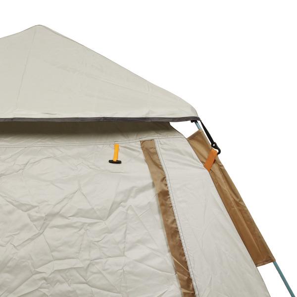 Палатка туристическая Печора-3 зонтичного типа, 240*240*155 см, бежевая