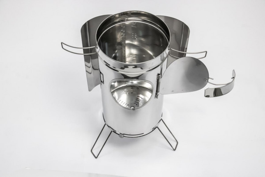 Печь Рыбака PS10, 10 л с экранами