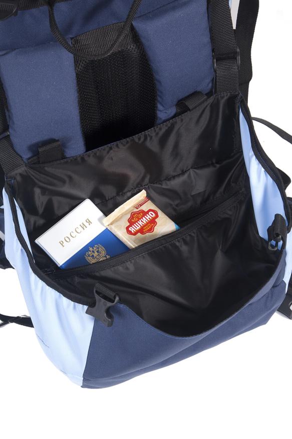 Рюкзак туристический Оптимал 2 серо-красный, 120 л, ТАЙФ