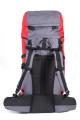 Рюкзак туристический Оптимал 2 серо-красный, 120 л, ТАЙФ
