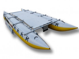 Транец для катамаранов рыбака Дельта 380