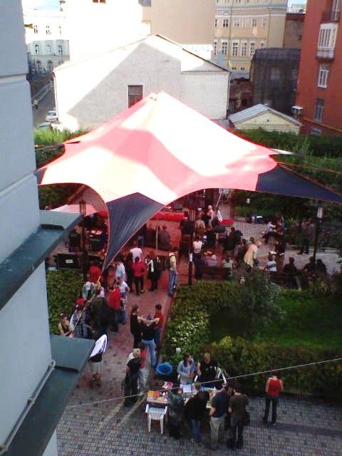 Тент ЗВЕЗДА, вольный ветер