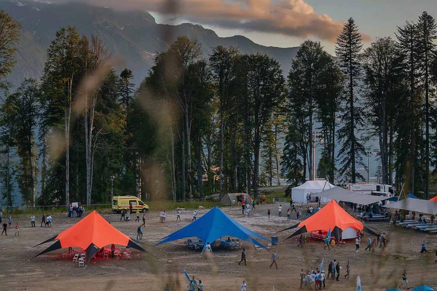 Тент ЗВЕЗДА, вольный ветер