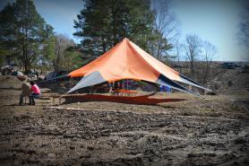 Тент ЗВЕЗДА, вольный ветер