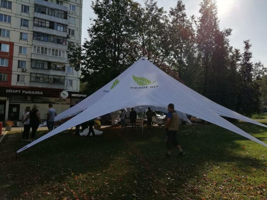 Тент ЗВЕЗДА, вольный ветер