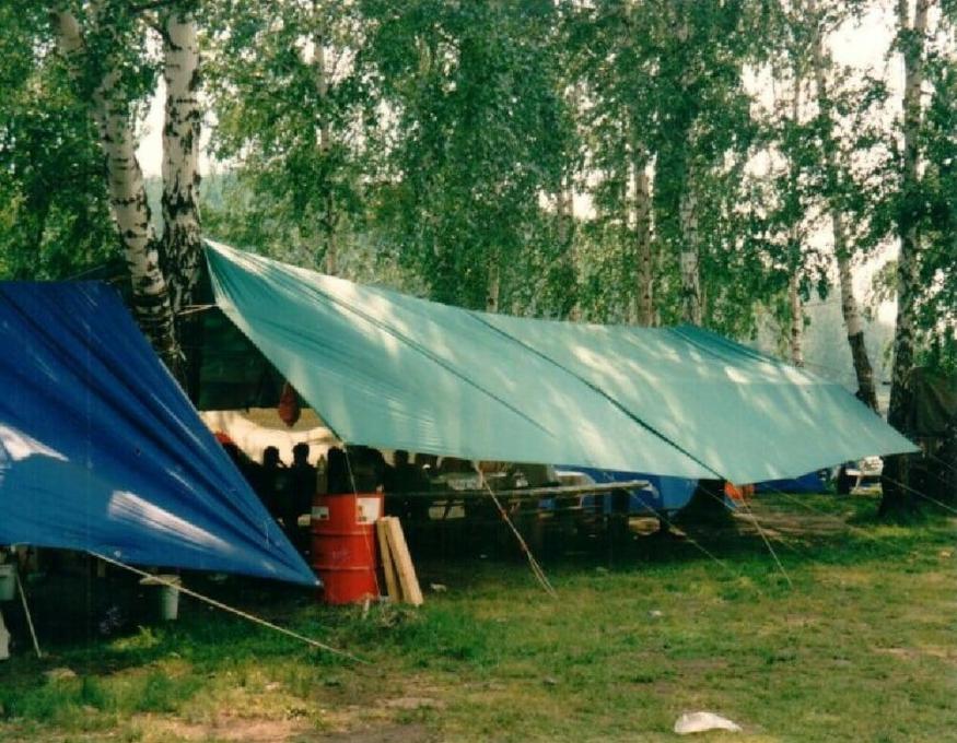 Тент Век 5х4,5 костровой