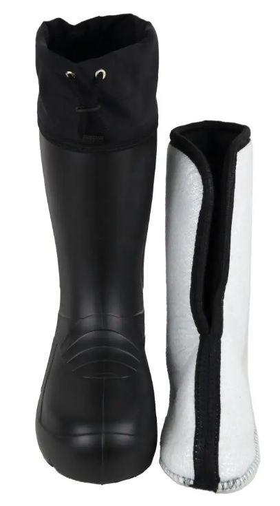 Сапоги Следопыт ЭВА −55°С, 5-слойный вкладыш, чёрный