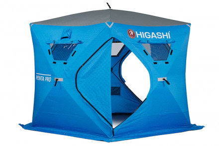 Палатка зимняя Higashi Penta Pro (трехслойная, пятистенная)