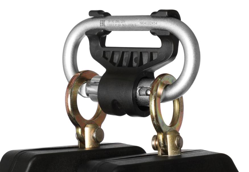 Двухплечевое средство защиты втягивающего типа «НВ-02 трос» с карабином «Монтажный»