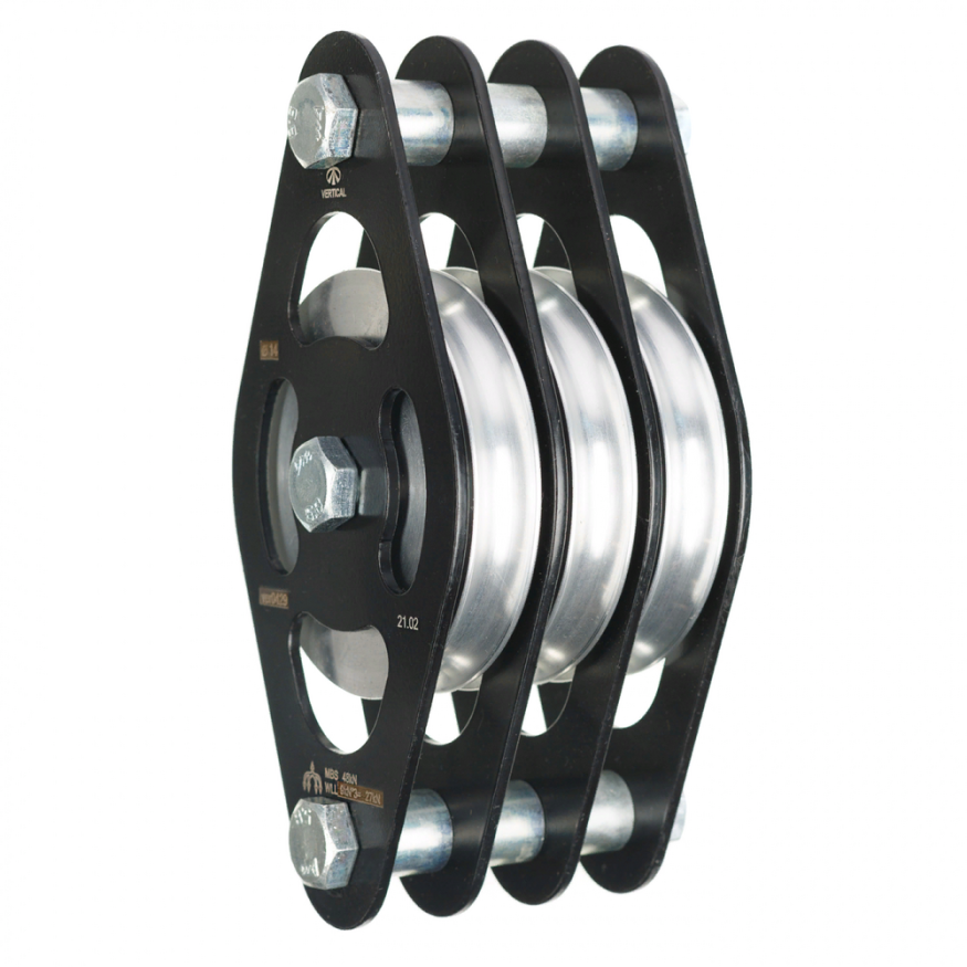 Блок-ролик тройной