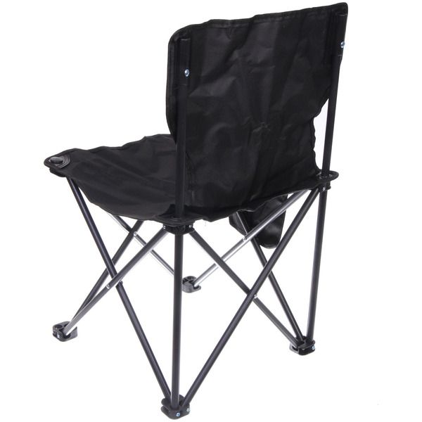 Стул складной в чехле до 100 кг, 39*39*64 см, чёрный
