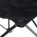 Стул складной в чехле до 100 кг, 39*39*64 см, чёрный