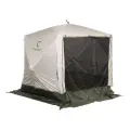 Шатер СЛЕДОПЫТ быстросборный, 5 стен, 3,4х3,25 м, h-2,30 м, S по полу 7,6 кв.м