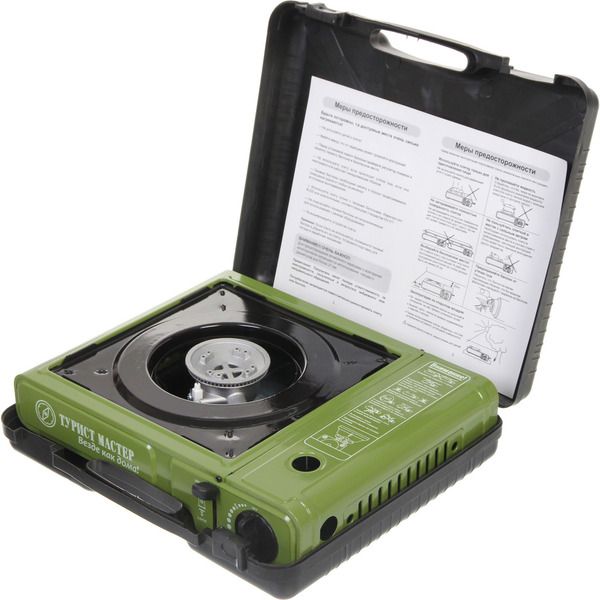 Плита газовая портативная (цанга) в чемодане