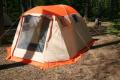 Палатка RockLand Camper 5 белый/оранжевый цвет