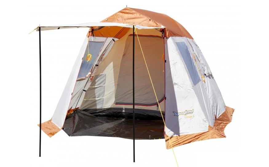 Палатка RockLand Camper 5 белый/оранжевый цвет