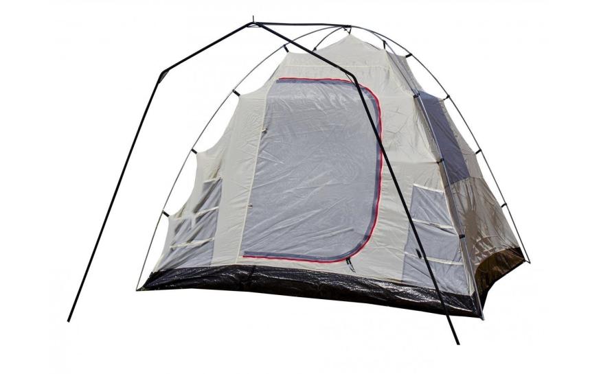 Палатка RockLand Camper 5 белый/оранжевый цвет