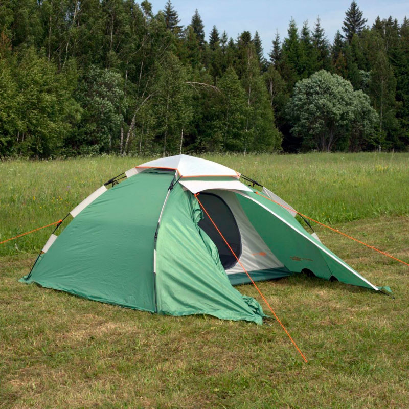 Палатка Maverick Mobile 2 premium, двухместная, зеленый цвет