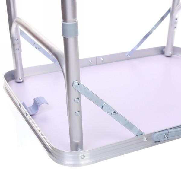 Стол кемпинговый складной 60*45*57 см алюминиевые ножки