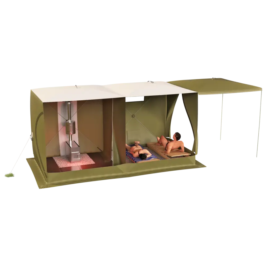 Походная палатка Баня-Шатер СТЭК